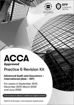portada Acca Advanced Audit and Assurance (International): Practice and Revision kit (en Inglés)