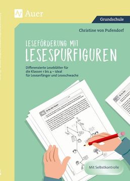 portada Leseförderung mit Lesespurfiguren (in German)
