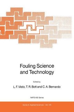 portada Fouling Science and Technology (en Inglés)