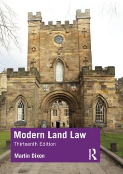 portada Modern Land law (en Inglés)
