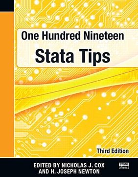 portada One Hundred Nineteen Stata Tips, Third Edition (en Inglés)