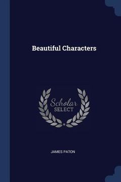 portada Beautiful Characters (in English)