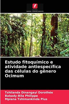 portada Estudo Fitoquímico e Atividade Antiespecífica das Células do Gênero Ocimum (en Portugués)