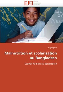 portada Malnutrition Et Scolarisation Au Bangladesh