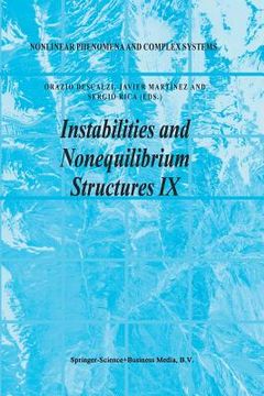 portada Instabilities and Nonequilibrium Structures IX (in English)