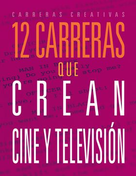 portada 12 carreras que crean cine y televisión (en Inglés)