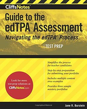 portada Cliffsnotes Guide to the Edtpa Assessment: Navigating the Edtpa Process (in English)