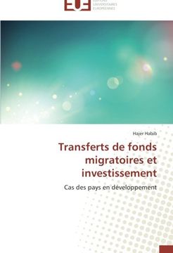 portada Transferts de Fonds Migratoires Et Investissement