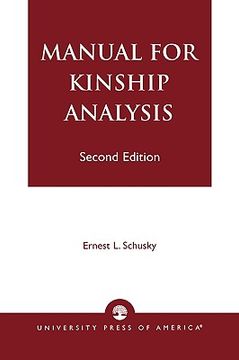 portada manual for kinship analysis (en Inglés)
