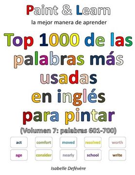 portada Top 1000 de las palabras más usadas en inglés (Volumen 7 palabras 601-700)