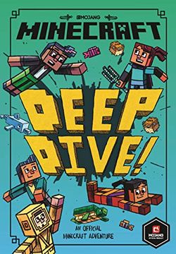 portada Minecraft: Deep Dive (Minecraft Woodsword Chronicles #3) (en Inglés)