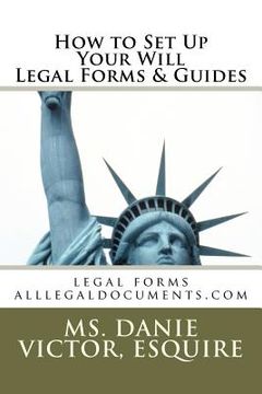 portada how to set up your will legal forms & guides (en Inglés)