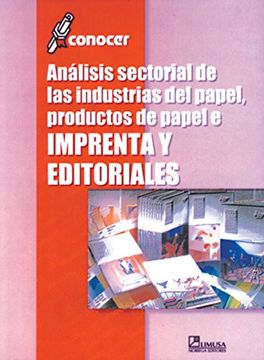 portada analisis sectorial la industria del papel prod. de papel e imprent. y