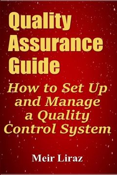 portada Quality Assurance Guide: How to Set Up and Manage a Quality Control System (in English)
