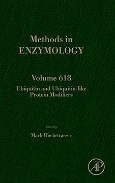 portada Ubiquitin and Ubiquitin-Like Protein Modifiers, Volume 618 (Methods in Enzymology) (en Inglés)