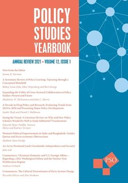 portada Policy Studies Yearbook: Annual Review 2021, Volume 12, Issue 1
