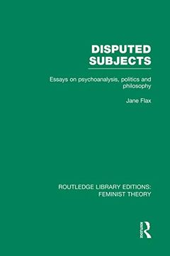 portada Disputed Subjects (Rle Feminist Theory) (en Inglés)