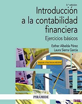 portada Introducción A La Contabilidad Financiera. Ejercicios Básicos (economía Y Empresa) (in Spanish)