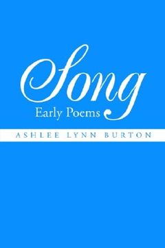 portada song: early poems (en Inglés)