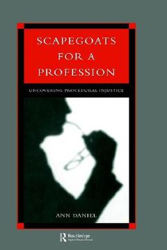 portada scapegoats for a profession (en Inglés)