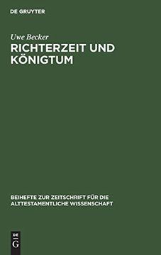 portada Richterzeit und Königtum (en Alemán)