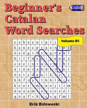 portada Beginner's Catalan Word Searches - Volume 5 (in Catalá)
