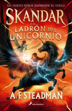 portada Skandar y el ladrón de unicornios (in Spanish)