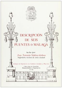 portada Descripcion de seis puentes de Málaga