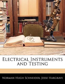 portada electrical instruments and testing (en Inglés)