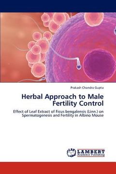 portada herbal approach to male fertility control (en Inglés)