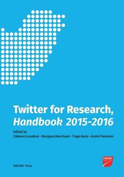 portada Twitter for Research Handbook 2015, 2016 (en Inglés)