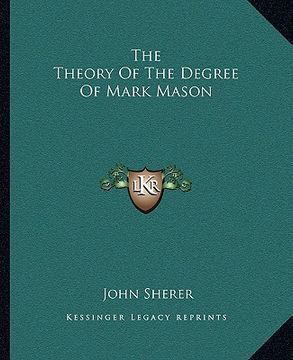 portada the theory of the degree of mark mason