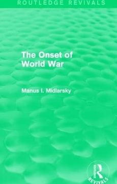 portada The Onset of World war (Routledge Revivals) (in English)