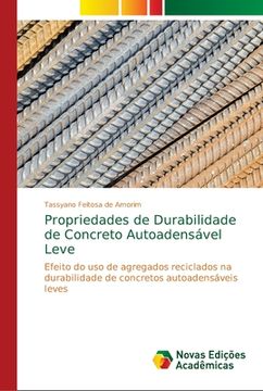 portada Propriedades de Durabilidade de Concreto Autoadensável Leve (in Portuguese)