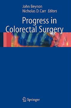 portada progress in colorectal surgery (en Inglés)