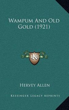 portada wampum and old gold (1921) (en Inglés)