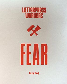 portada Letterpress Workers: Fear. Ediz. Italiana e Inglese (en Inglés)
