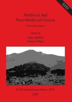 portada medieval and post-medieval greece: the corfu papers (en Inglés)