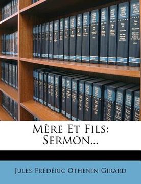 portada Mère Et Fils: Sermon... (en Francés)