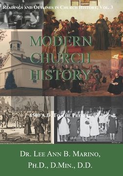 portada Modern Church History: 1500 A.D. to the Present (en Inglés)