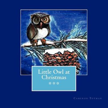 portada little owl at christmas (in English)