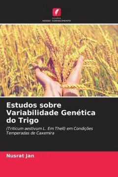 portada Estudos Sobre Variabilidade Genética do Trigo (en Portugués)