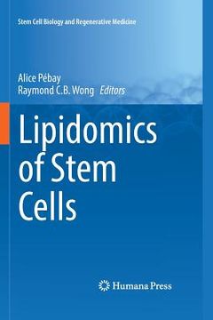 portada Lipidomics of Stem Cells (en Inglés)