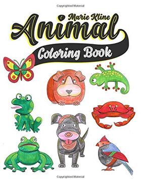 portada Animal Coloring Book: Toddler Coloring Book - for Toddlers, Preschoolers, Ages 2-4, 4-8 (en Inglés)