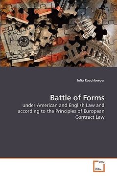 portada battle of forms (en Inglés)