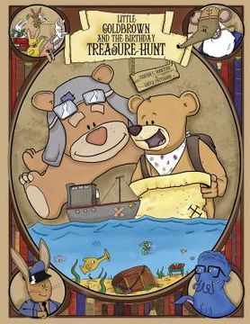 portada Little Goldbrown and the birthday treasure hunt (en Inglés)