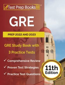 portada Gre Prep 2022 and 2023: Gre Study Book With 3 Practice Tests [11Th Edition] (en Inglés)
