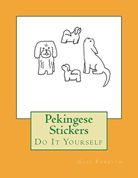 portada Pekingese Stickers: Do it Yourself (en Inglés)