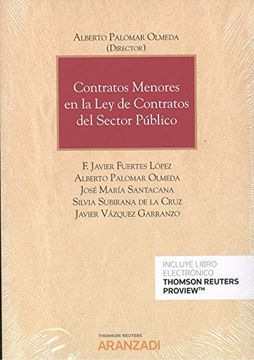 portada Contratos Menores en la ley de Contratos del Sector Público (Papel + E-Book) (Monografía)
