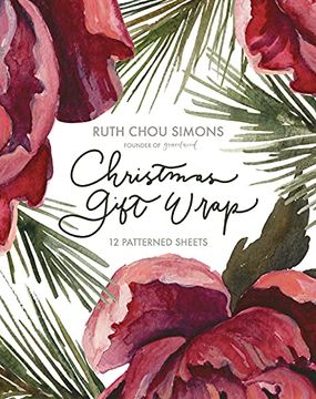 portada Ruth Chou Simons Christmas Gift Wrap: 12 Sheets of 18- x 24-Inch Wrapping Paper (en Inglés)